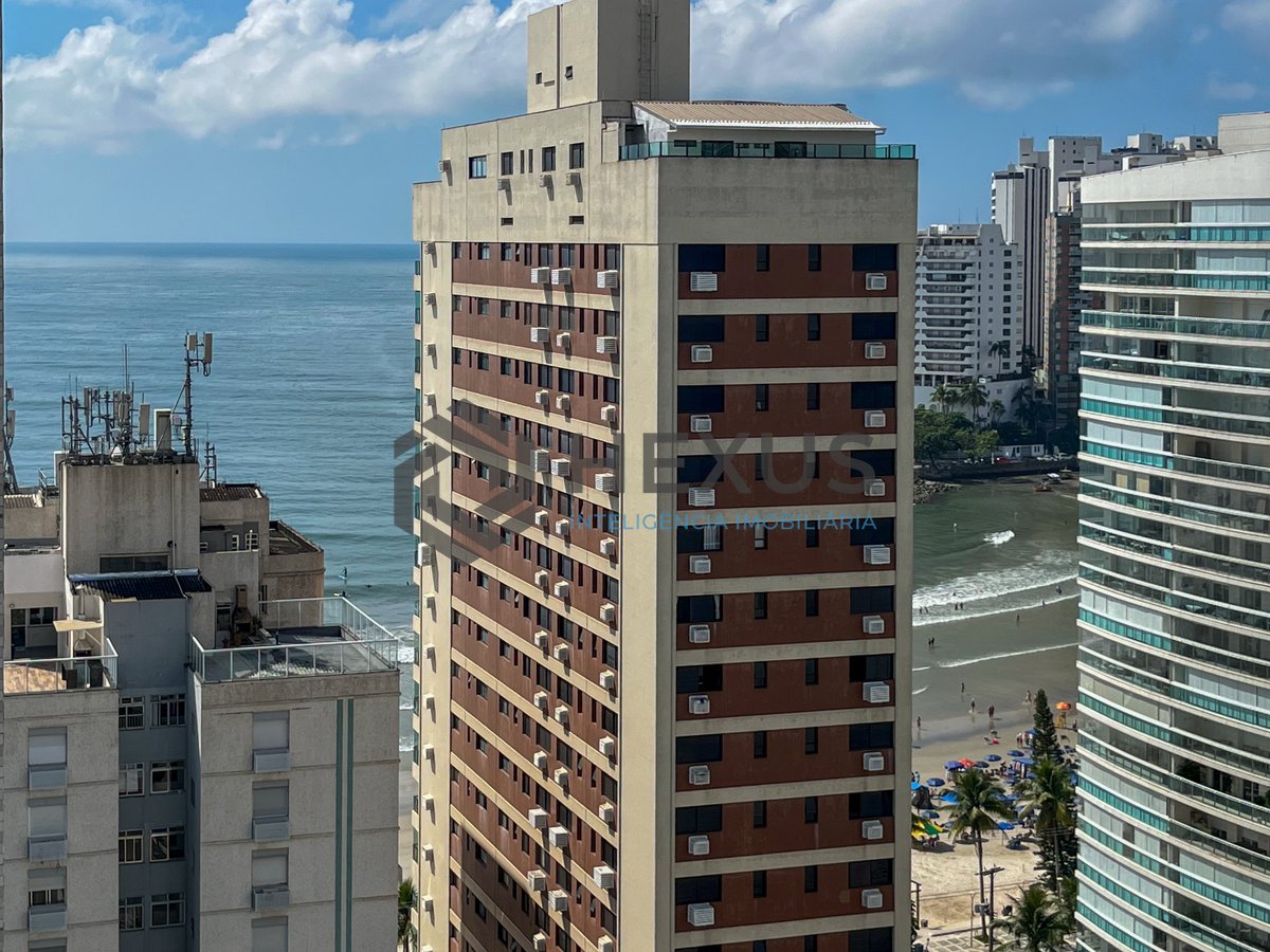 Foto 15 de Apartamento com varanda gourmet vista mar e lazer na beira mar da Praia das Astúrias, Guarujá
