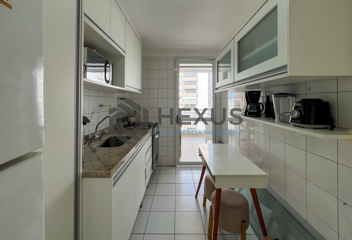 Foto 17 de Apartamento com varanda gourmet vista mar e lazer na beira mar da Praia das Astúrias, Guarujá