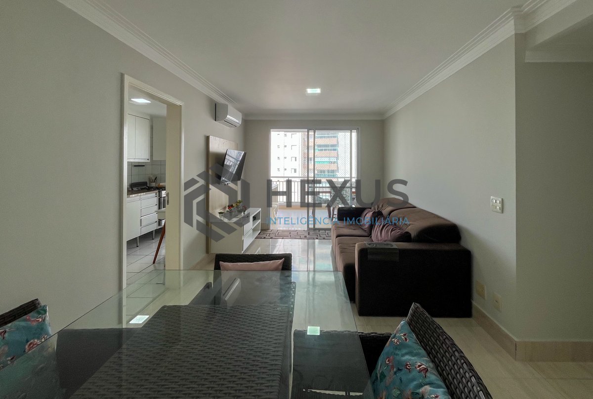 Foto 3 de Apartamento com varanda gourmet vista mar e lazer na beira mar da Praia das Astúrias, Guarujá
