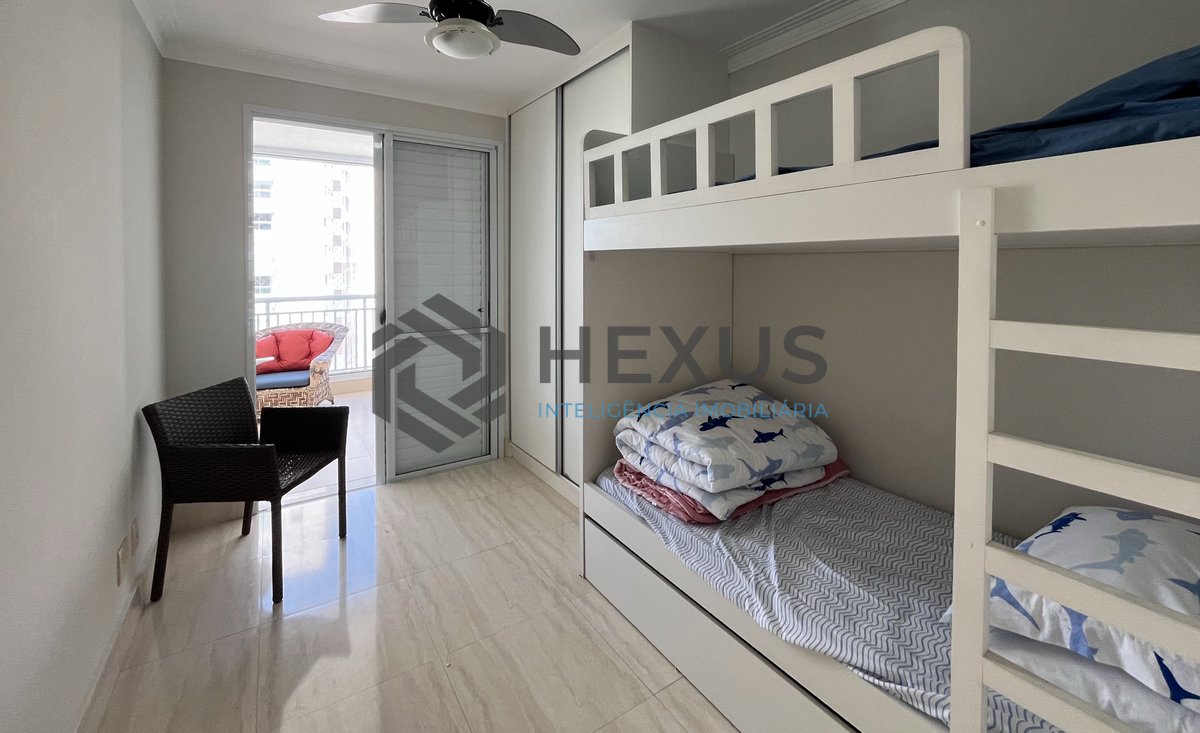 Foto 25 de Apartamento com varanda gourmet vista mar e lazer na beira mar da Praia das Astúrias, Guarujá