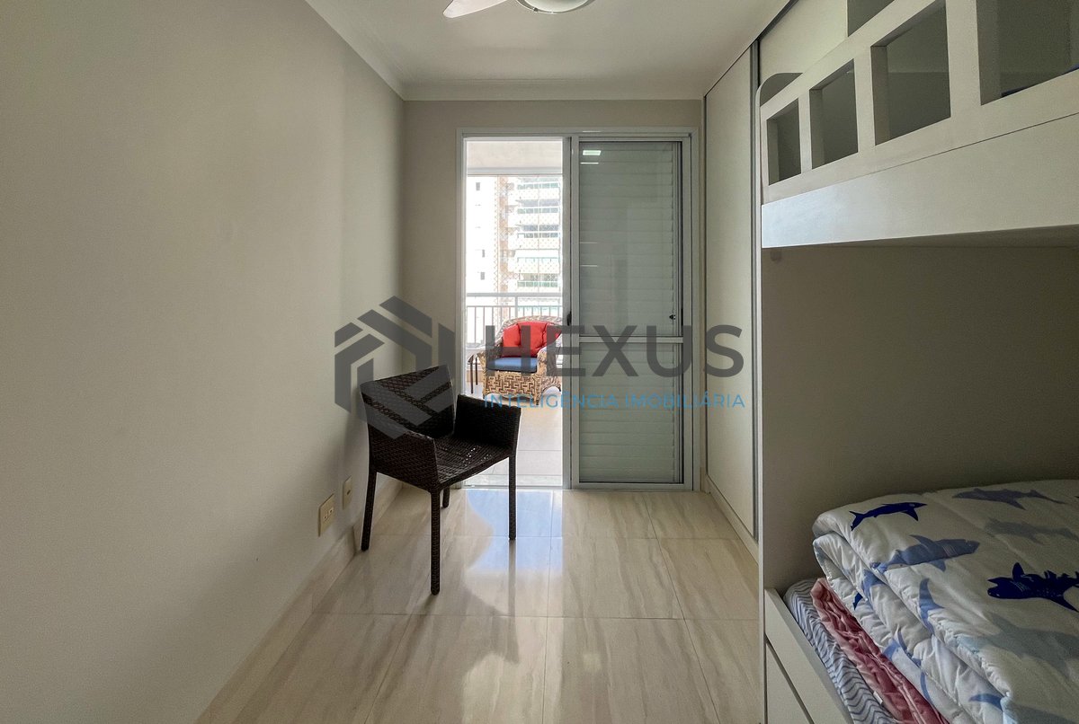 Foto 26 de Apartamento com varanda gourmet vista mar e lazer na beira mar da Praia das Astúrias, Guarujá