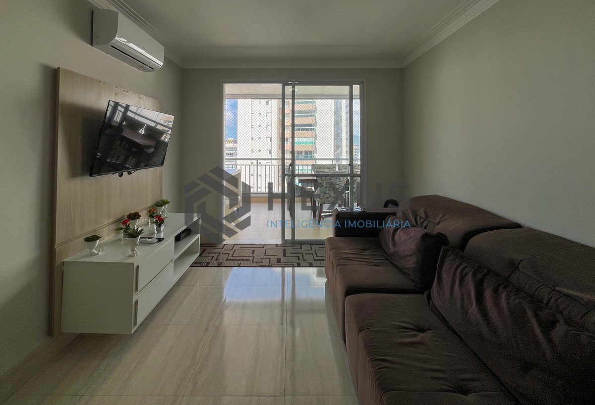 Foto 4 de Apartamento com varanda gourmet vista mar e lazer na beira mar da Praia das Astúrias, Guarujá