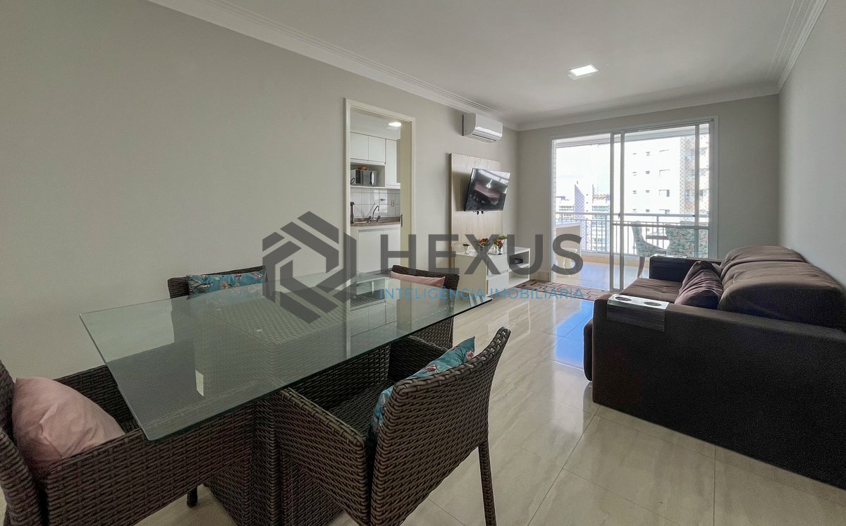 Foto 6 de Apartamento com varanda gourmet vista mar e lazer na beira mar da Praia das Astúrias, Guarujá
