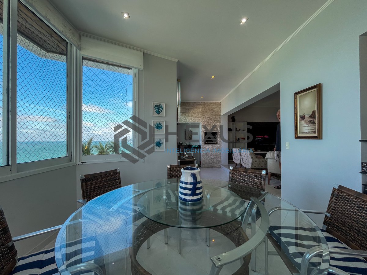 Foto 14 de Apartamento frente mar com vista oceânica e lazer à venda, Pitangueiras, Guarujá, SP