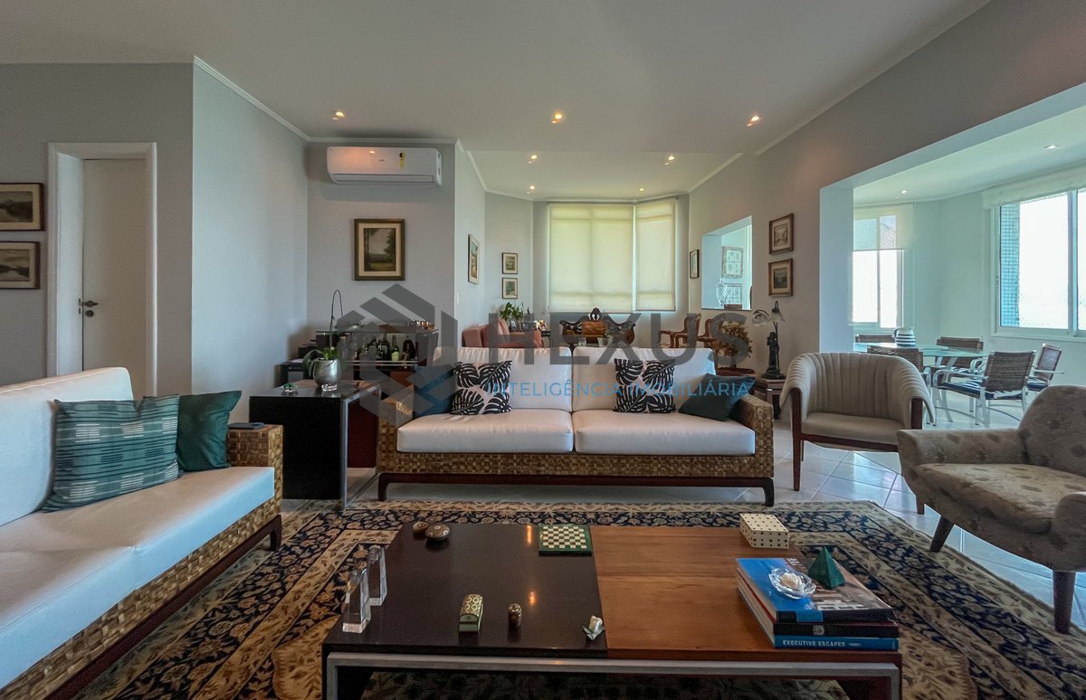 Foto 6 de Apartamento frente mar com vista oceânica e lazer à venda, Pitangueiras, Guarujá, SP