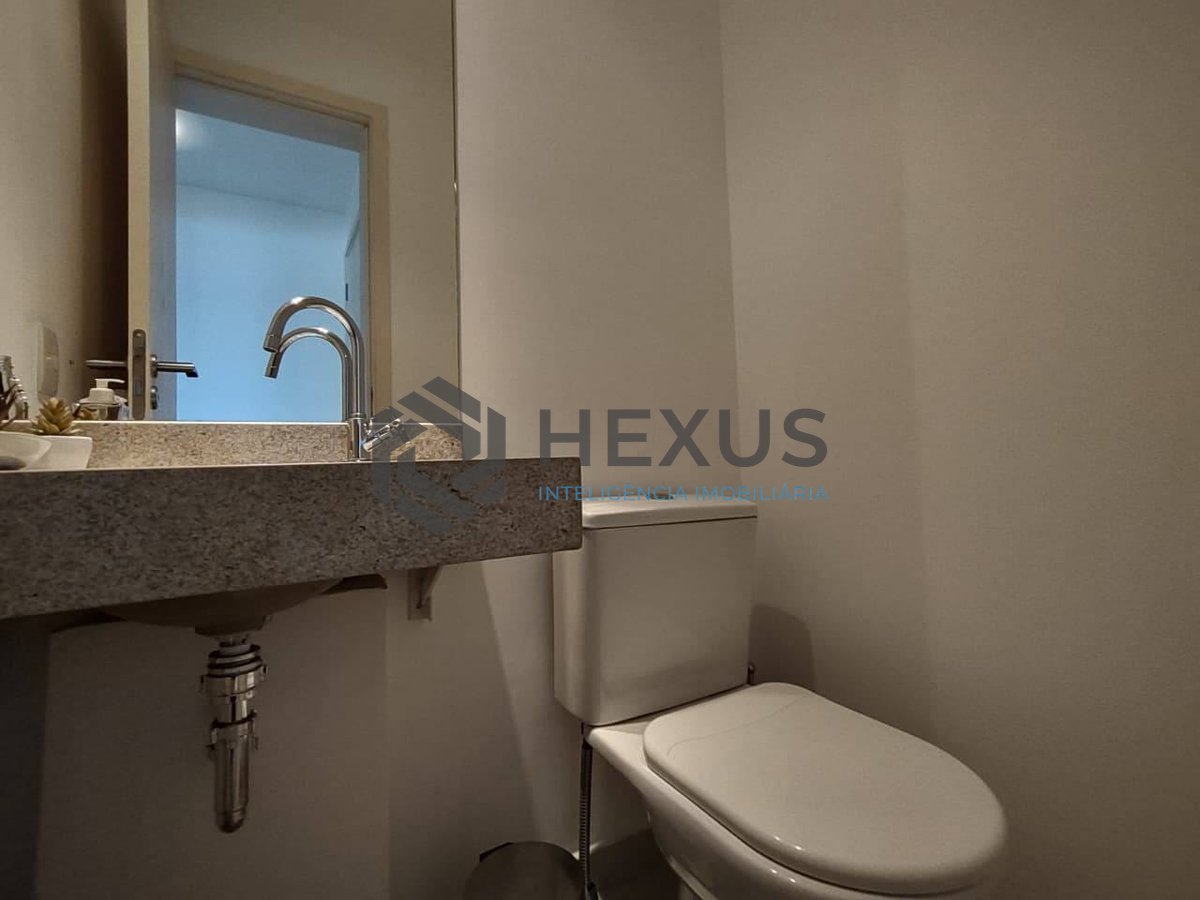 Foto 14 de Apartamento com varanda gourmet vista mar e lazer na Praia da Enseada, Guarujá