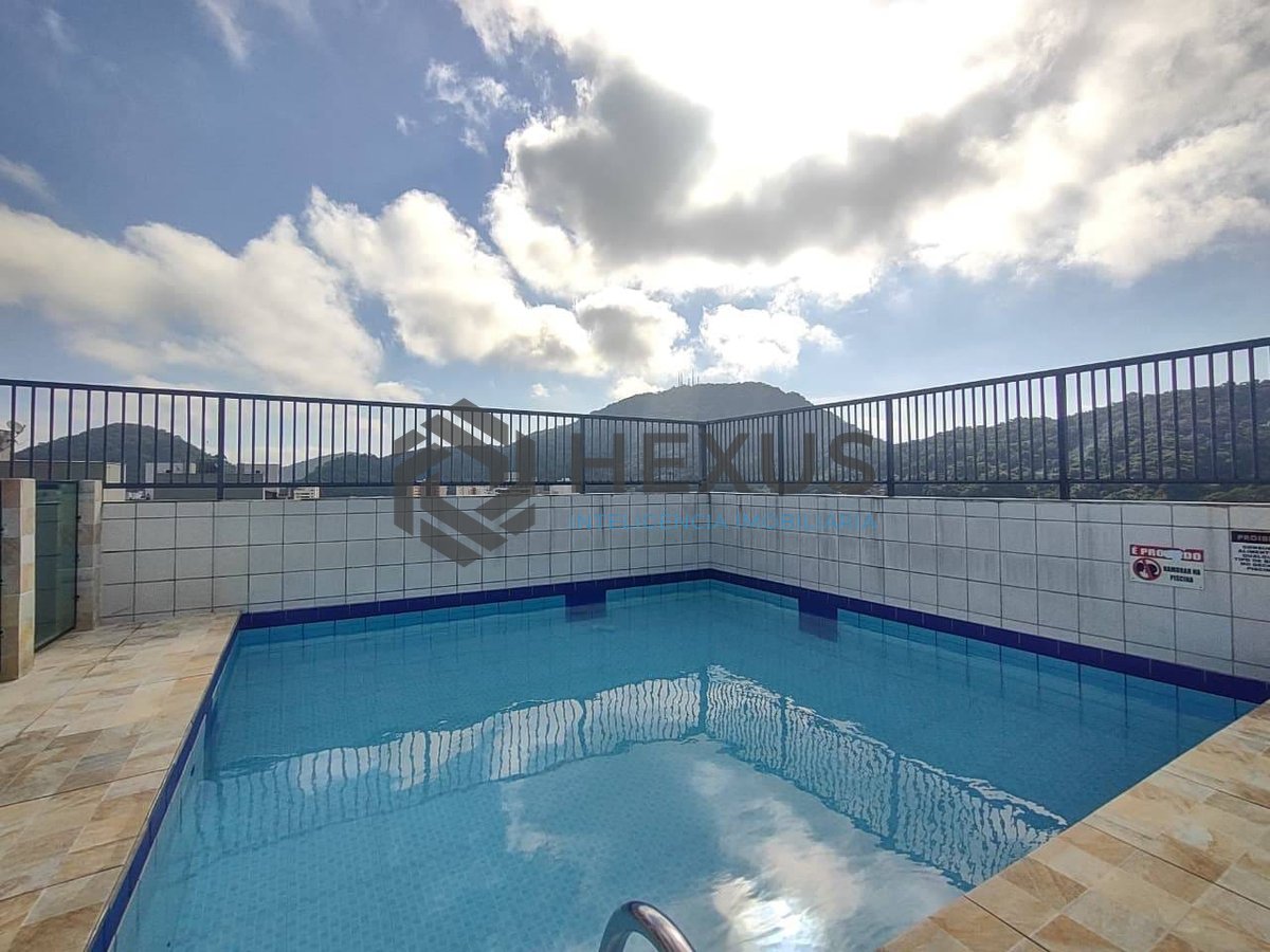 Foto 19 de Apartamento com varanda e lazer na Praia da Enseada, Guarujá