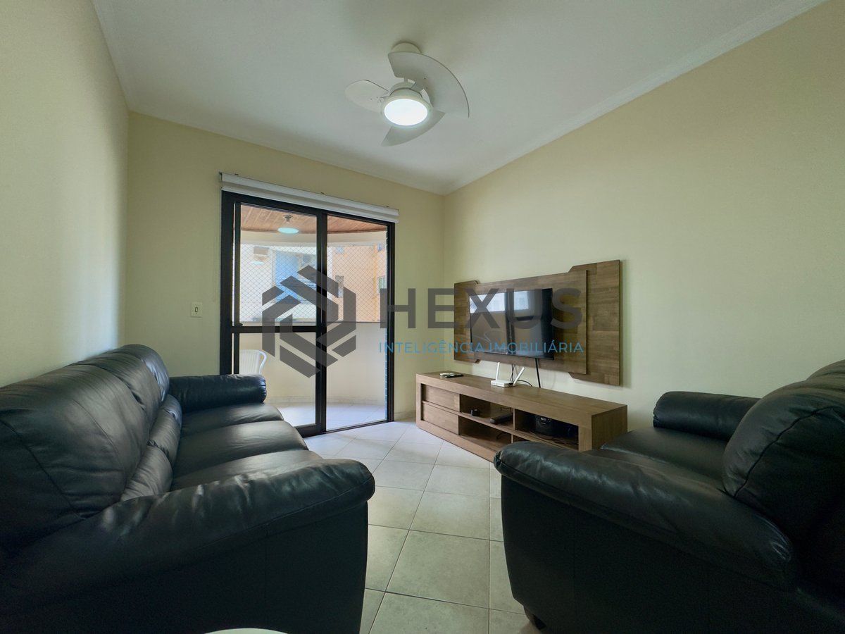 Foto 6 de Apartamento com varanda vista mar e lazer a 1 quadra do mar nas Pitangueiras, Guarujá