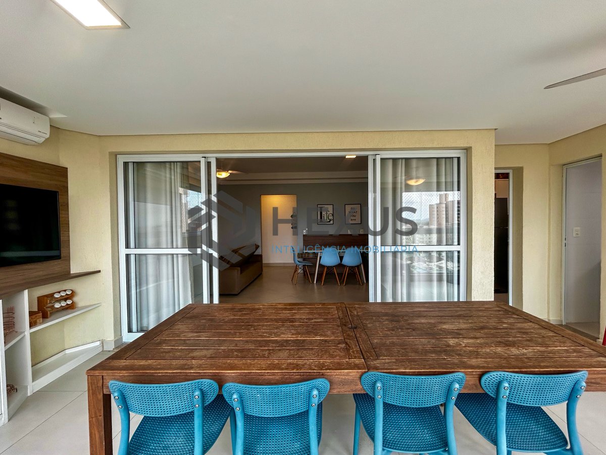 Foto 22 de Apartamento com varanda gourmet vista mar e lazer na Enseada, Guarujá
