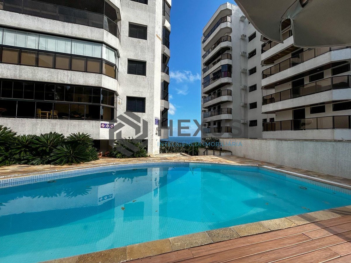 Foto 29 de Apartamento frente mar com varanda vista mar e lazer nos Tortugas na Praia da Enseada, Guarujá