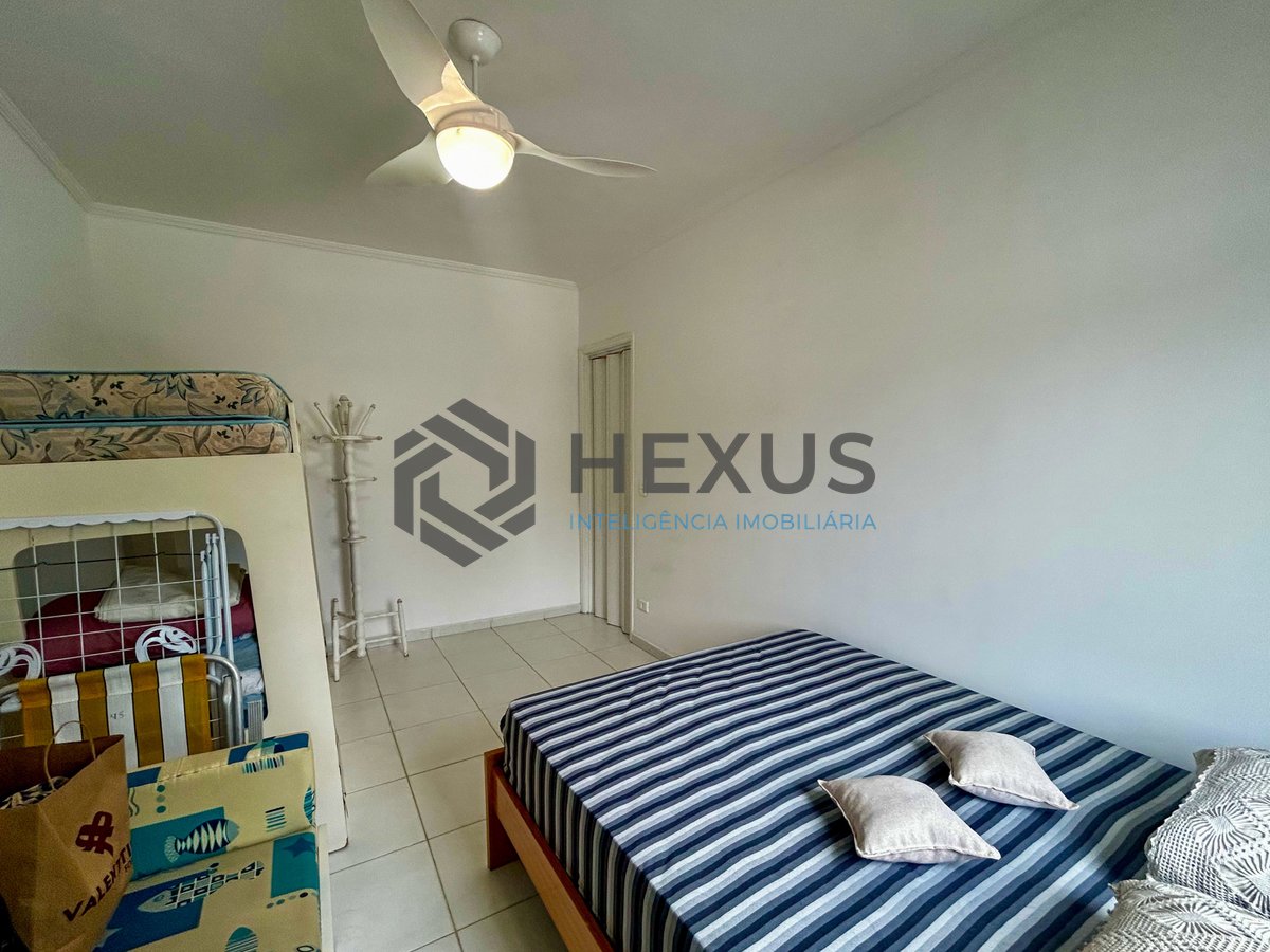 Foto 10 de Apartamento com varanda a 450 metros da praia no Jardim Astúrias, Guarujá