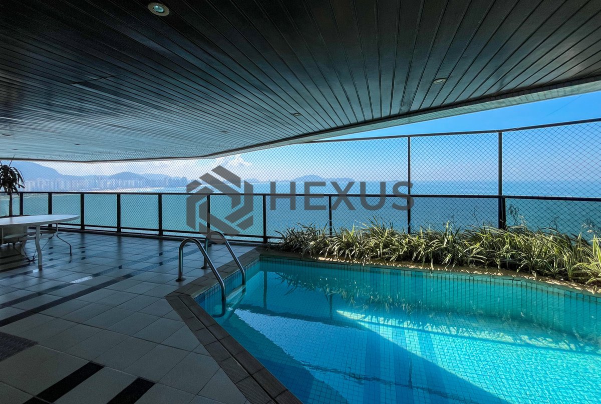 Foto 43 de Apartamento de alto padrão frente mar com varanda gourmet vista mar e lazer no Jardim Astúrias, Guarujá