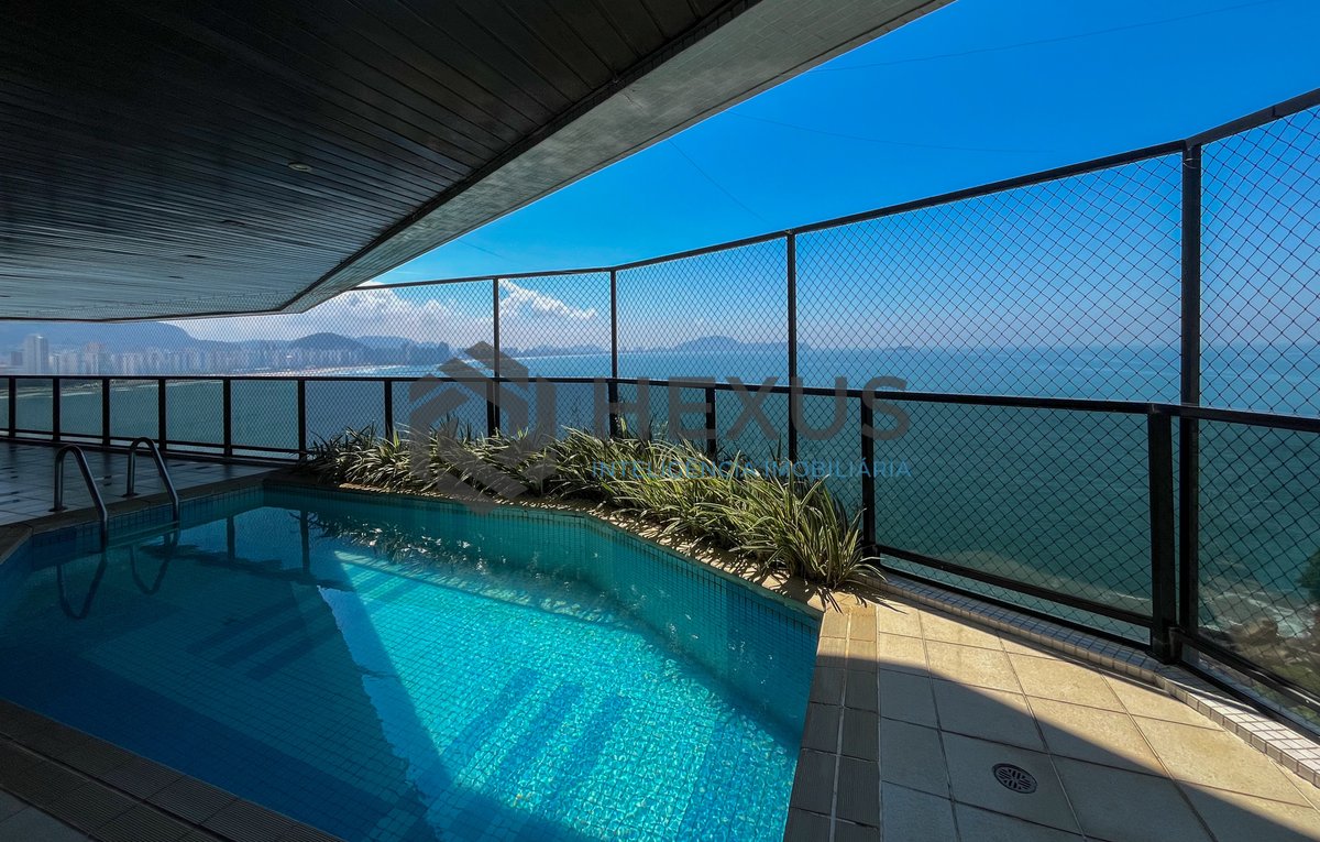 Foto 50 de Apartamento de alto padrão frente mar com varanda gourmet vista mar e lazer no Jardim Astúrias, Guarujá