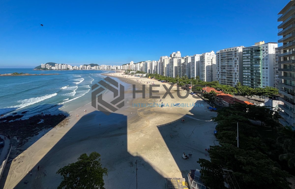 Foto 25 de Apartamento frente mar com varanda vista mar e lazer nas Pitangueiras, Guarujá