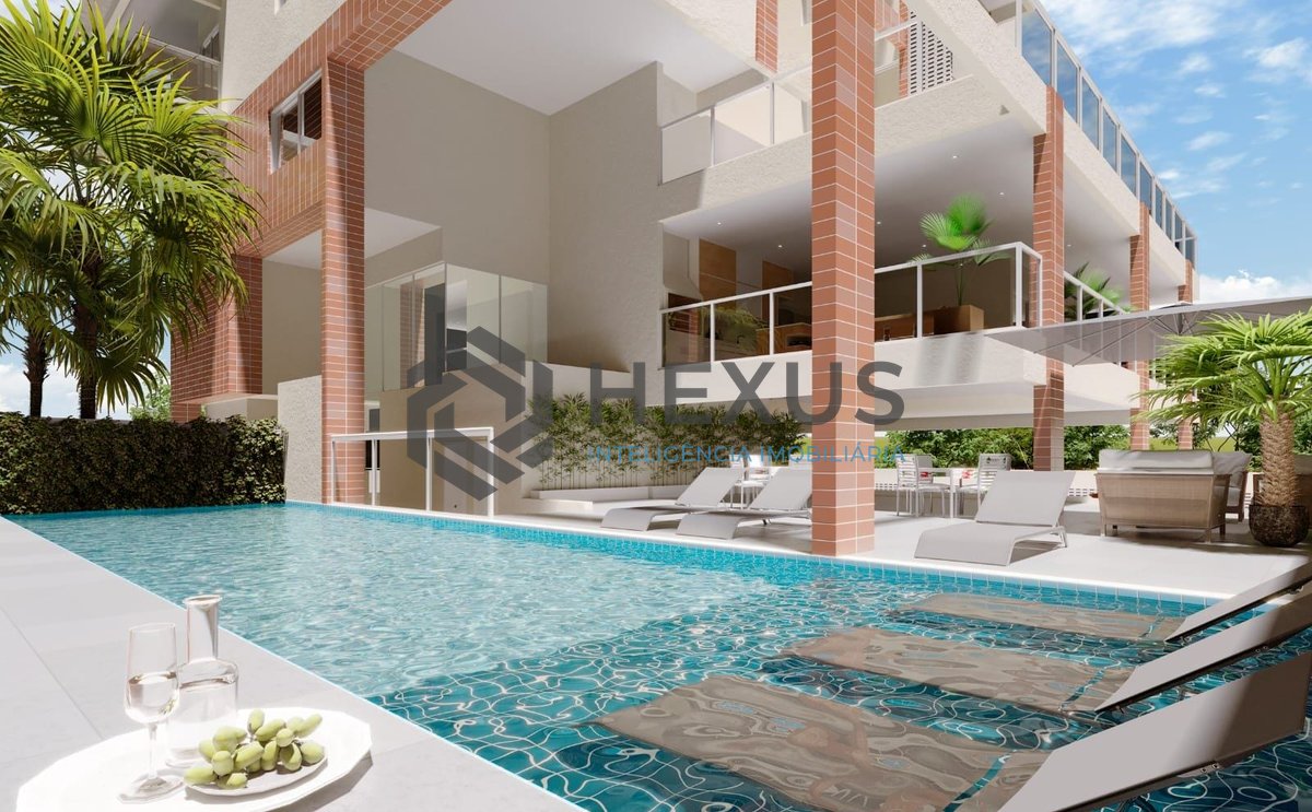 Foto 16 de Apartamento com varanda gourmet e lazer na Enseada, Guarujá