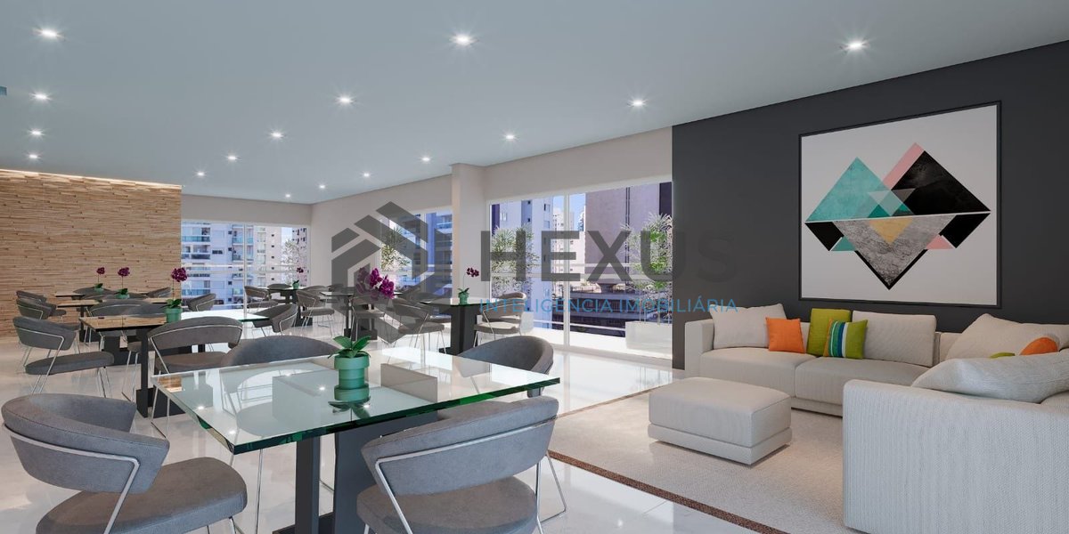 Foto 26 de Apartamento com varanda gourmet e lazer na Enseada, Guarujá