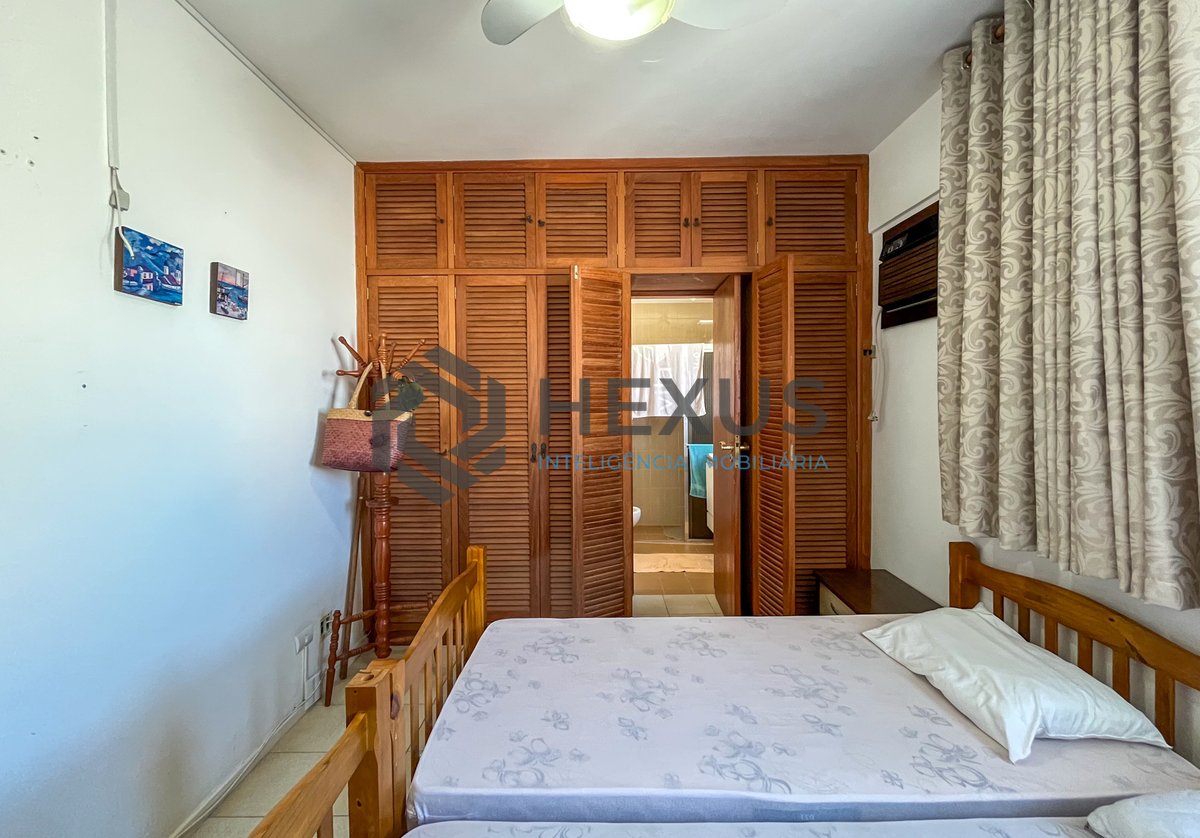 Foto 19 de Apartamento com varanda e lazer a 1 quadra do mar nas Pitangueiras, Guarujá
