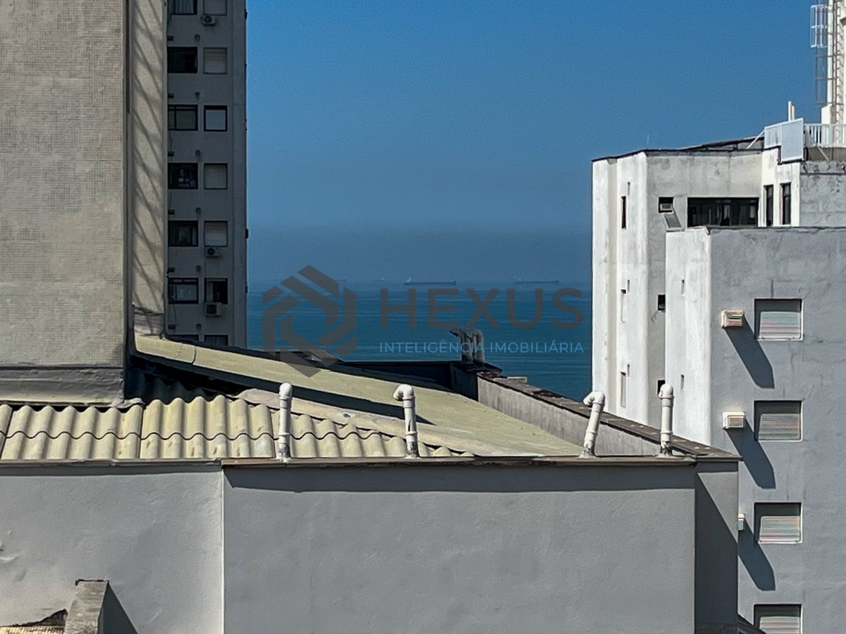 Foto 10 de Apartamento com varanda e lazer a 1 quadra do mar nas Pitangueiras, Guarujá