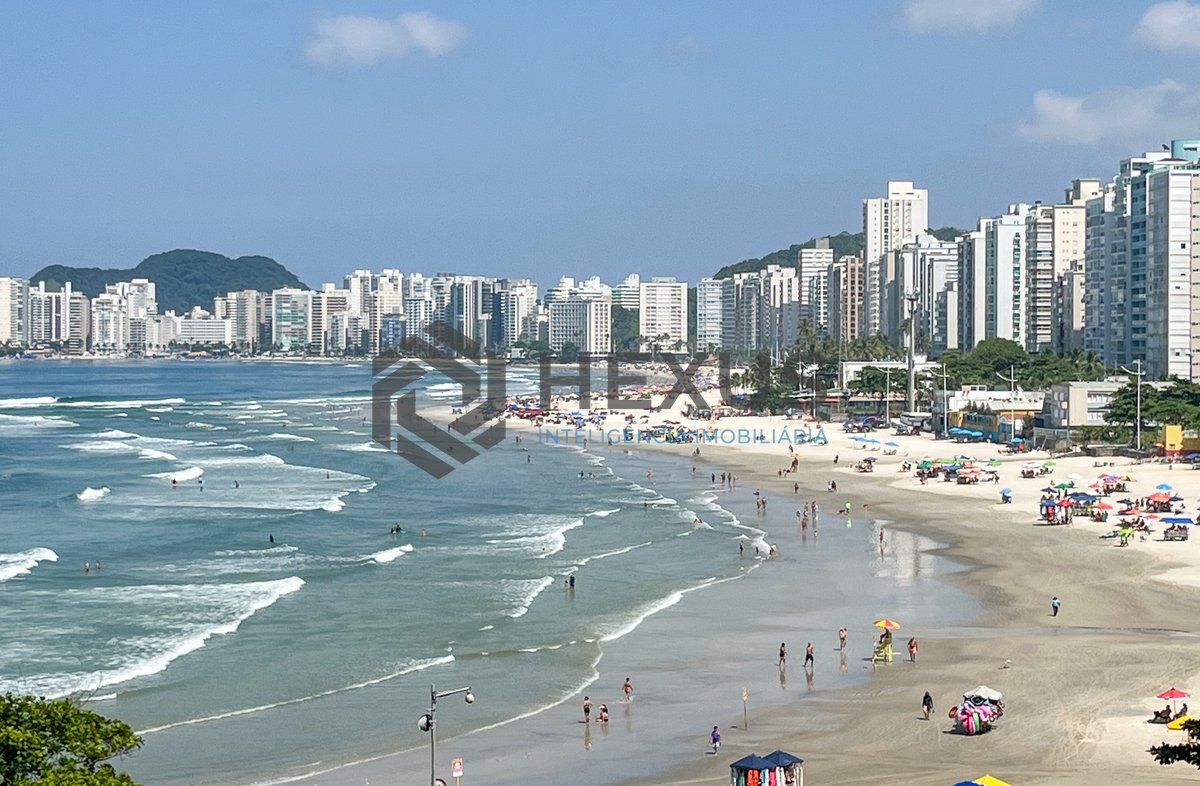 Foto 19 de Apartamento frente mar com varanda vista mar e lazer nas Pitangueiras, Guarujá