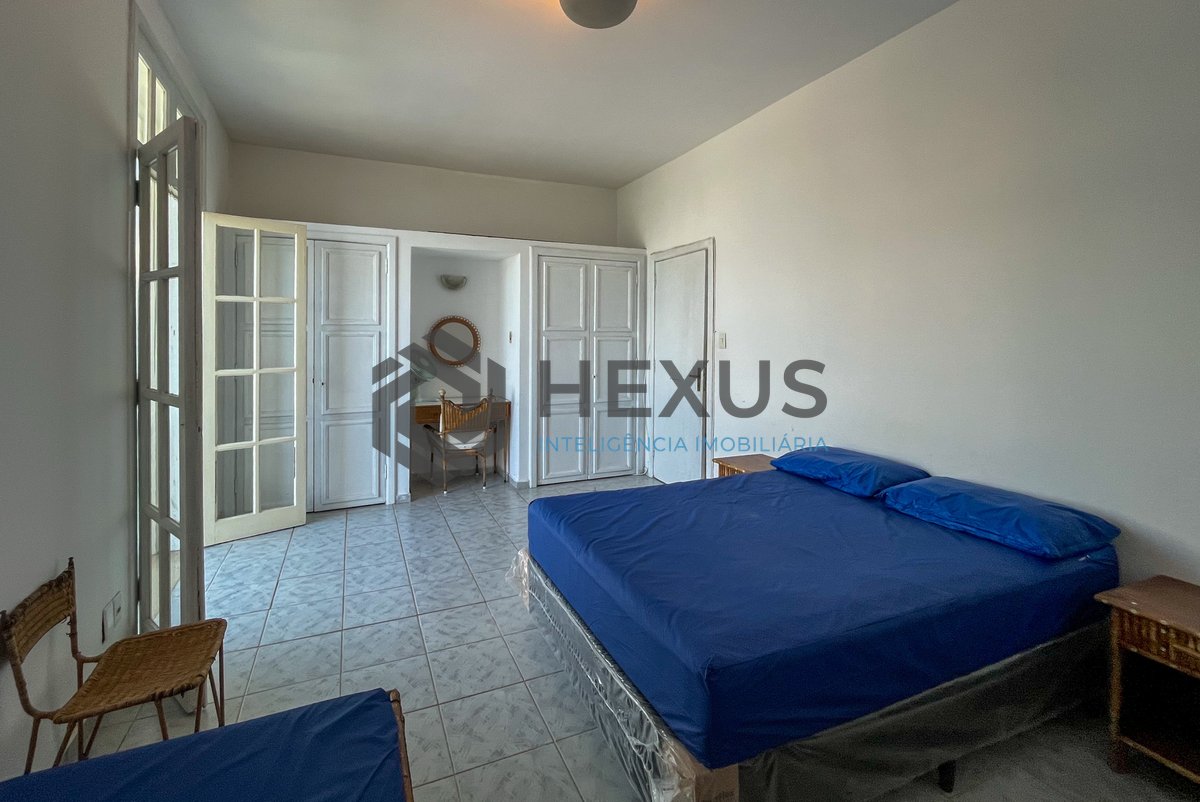 Foto 12 de Apartamento frente mar com vista mar nas Pitangueiras, Guarujá