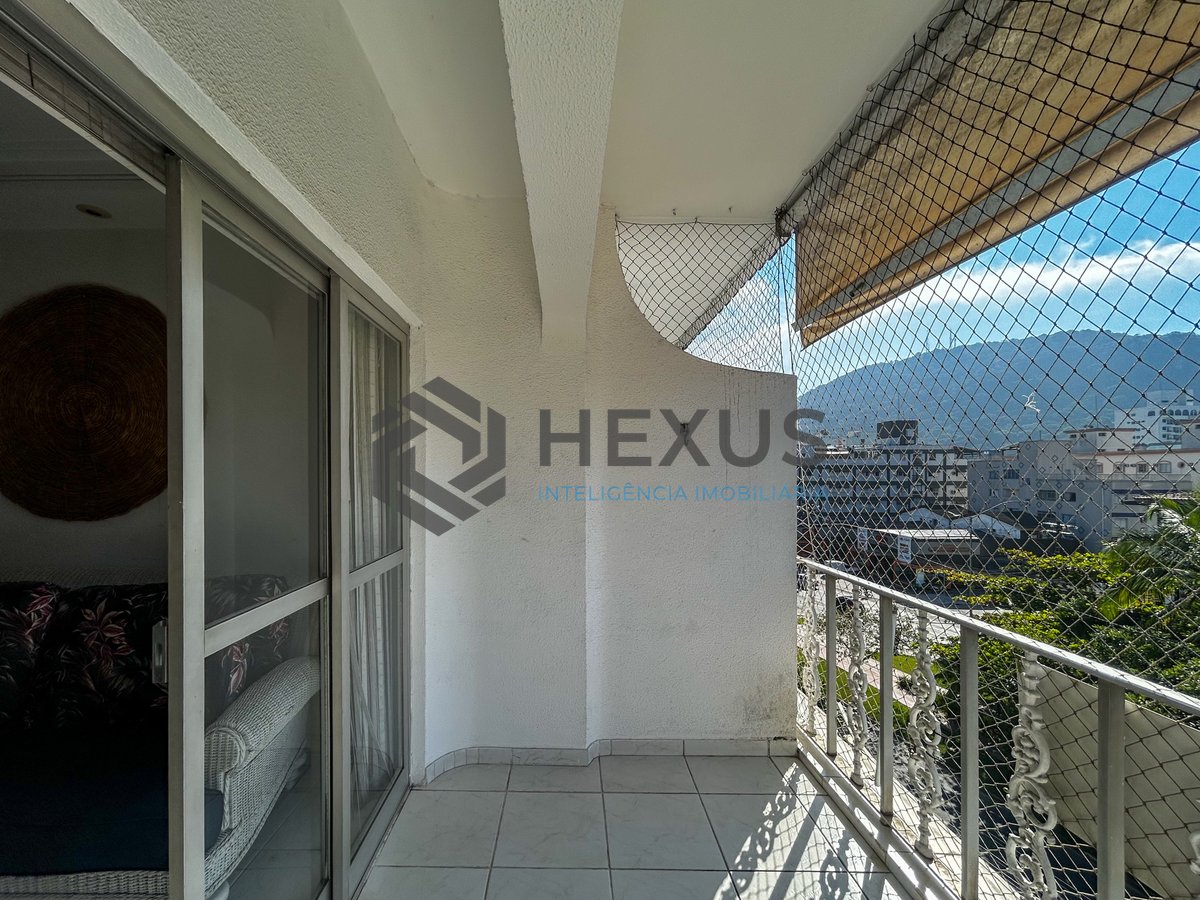 Foto 26 de Apartamento com varanda e lazer a 400m da praia na Enseada, Guarujá