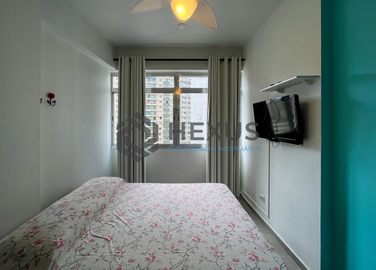 Foto 13 de Apartamento com vista mar a 50m da praia nas Pitangueiras, Guarujá