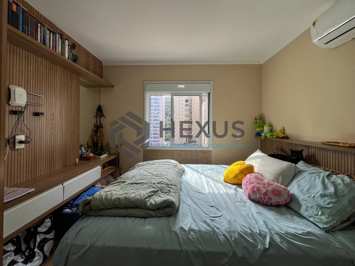 Foto 18 de Apartamento com varanda gourmet vista mar e lazer na beira mar da praia nas Pitangueiras, Guarujá