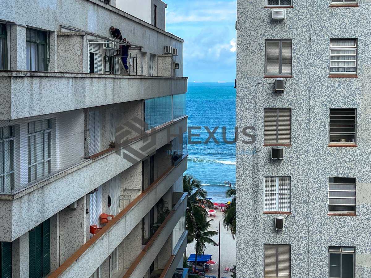 Foto 30 de Apartamento com varanda gourmet vista mar e lazer na beira mar da praia nas Pitangueiras, Guarujá