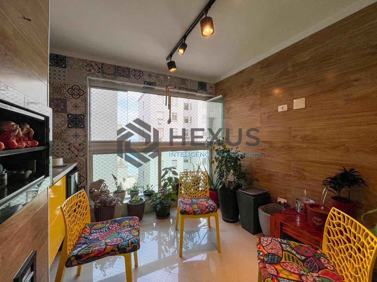 Foto 7 de Apartamento com varanda gourmet vista mar e lazer na beira mar da praia nas Pitangueiras, Guarujá