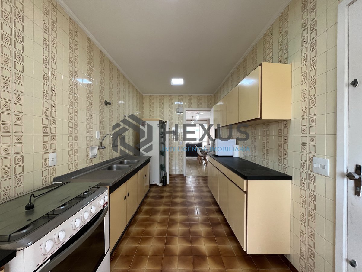 Foto 34 de Apartamento com varanda vista mar e lazer no Jardim Astúrias, Guarujá