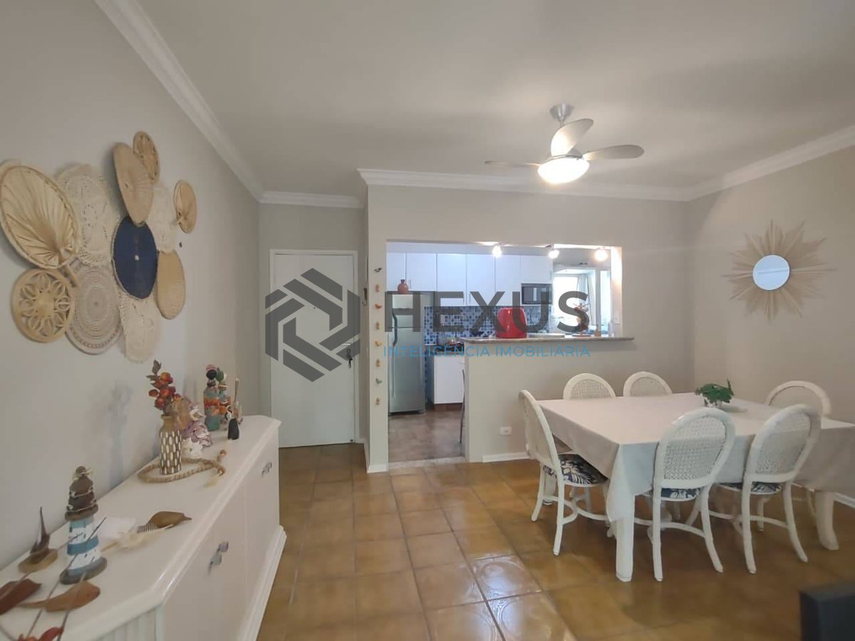 Foto 6 de Apartamento com varanda na região da Brunella na Enseada, Guarujá