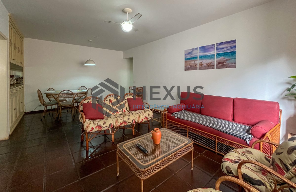 Foto 5 de Apartamento mobiliado a 2 quadras do mar nas Pitangueiras, Guarujá
