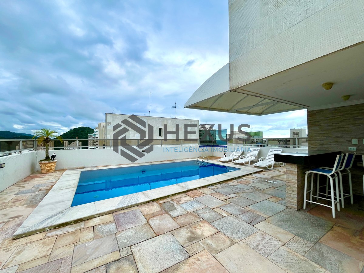 Foto 30 de Apartamento com varanda e lazer a 2 quadras do mar nas Pitangueiras, Guarujá