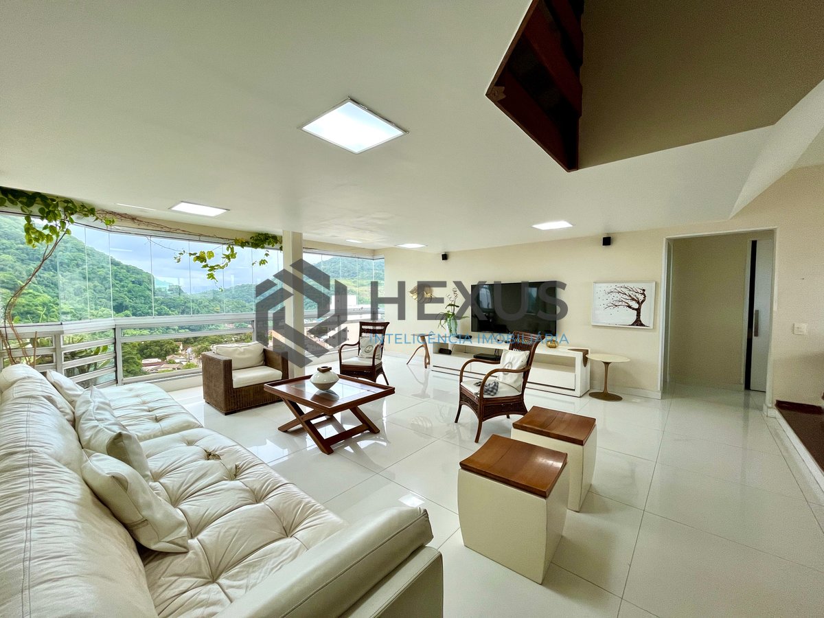 Foto 4 de Apartamento com varanda e lazer a 2 quadras do mar nas Pitangueiras, Guarujá