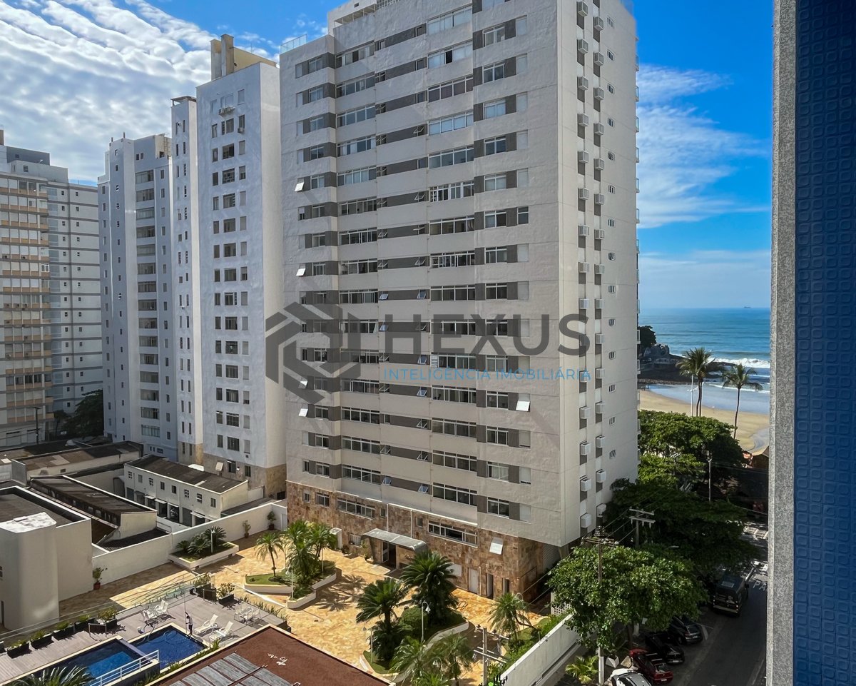 Foto 26 de Apartamento reformado frente mar com varanda vista mar, Guarujá