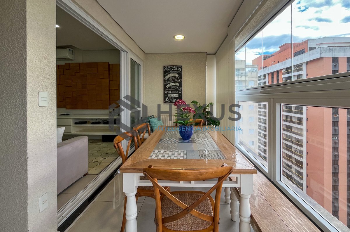 Foto 2 de Apartamento com varanda gourmet vista mar e lazer na beira mar da Praia nas Pitangueiras, Guarujá