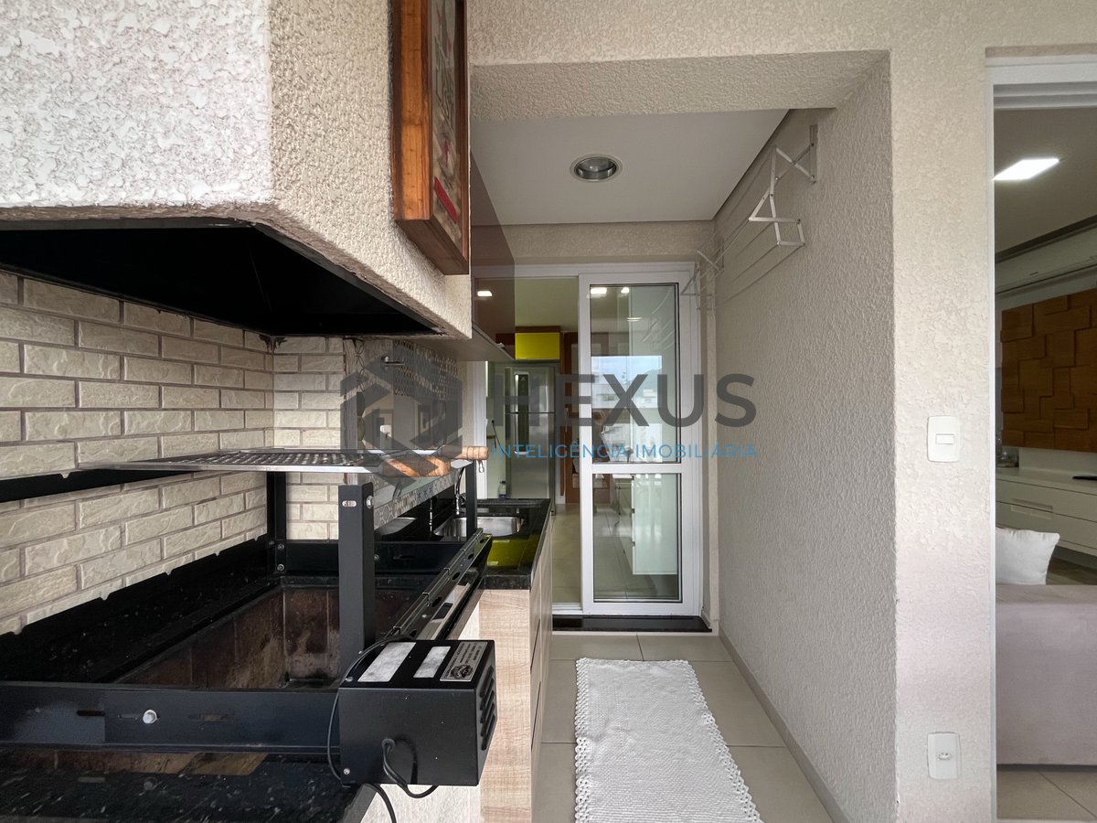 Foto 14 de Apartamento com varanda gourmet vista mar e lazer na beira mar da Praia nas Pitangueiras, Guarujá