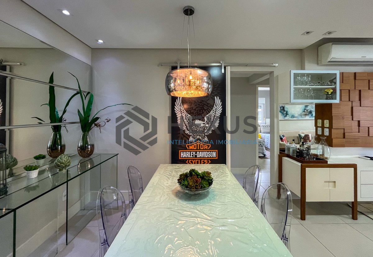 Foto 5 de Apartamento com varanda gourmet vista mar e lazer na beira mar da Praia nas Pitangueiras, Guarujá