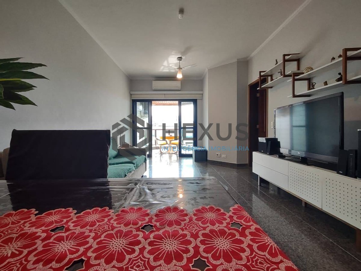 Foto 2 de Apartamento com varanda e lazer na Enseada, Guarujá