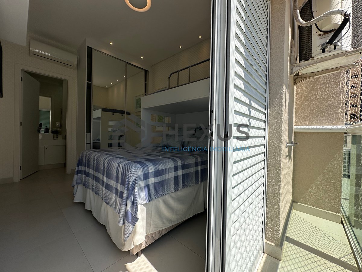 Foto 12 de Apartamento Alto Padrão com Varanda Gourmet vista mar e lazer a 250m da praia na Enseada, Guarujá