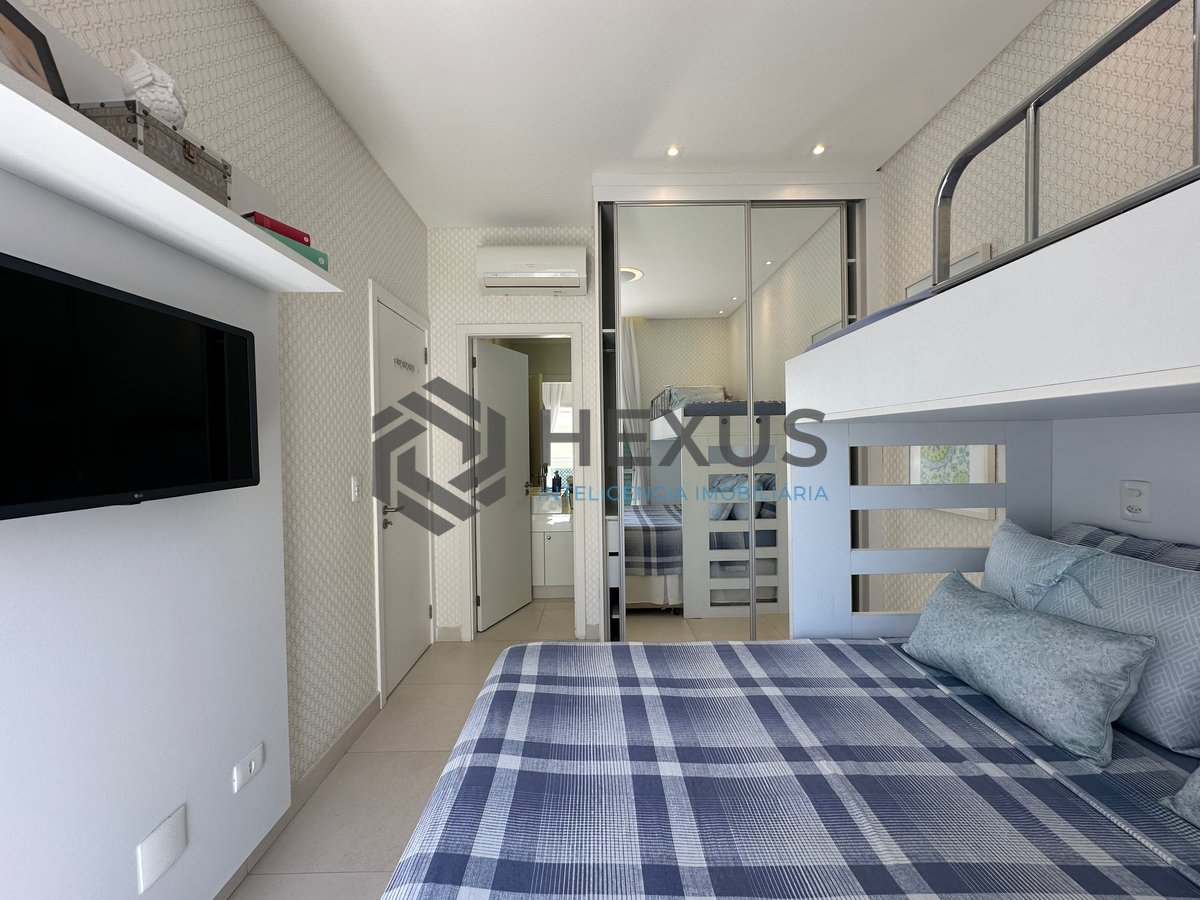 Foto 13 de Apartamento Alto Padrão com Varanda Gourmet vista mar e lazer a 250m da praia na Enseada, Guarujá