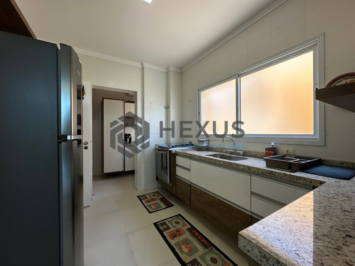 Foto 8 de Apartamento alto padrão com varanda gourmet vista mar e lazer a 250m da praia na Enseada, Guarujá