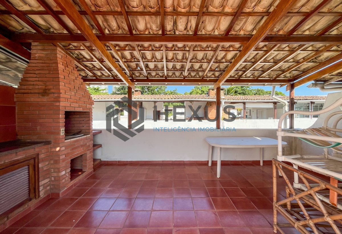 Foto 45 de Apartamento frente mar com varanda lazer e quintal na Enseada, Guarujá