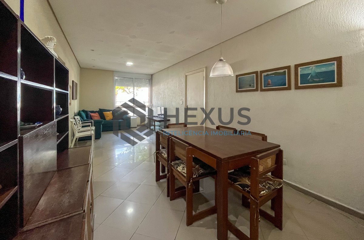 Foto 2 de Apartamento térreo frente mar com vista mar e lazer nas Pitangueiras, Guarujá