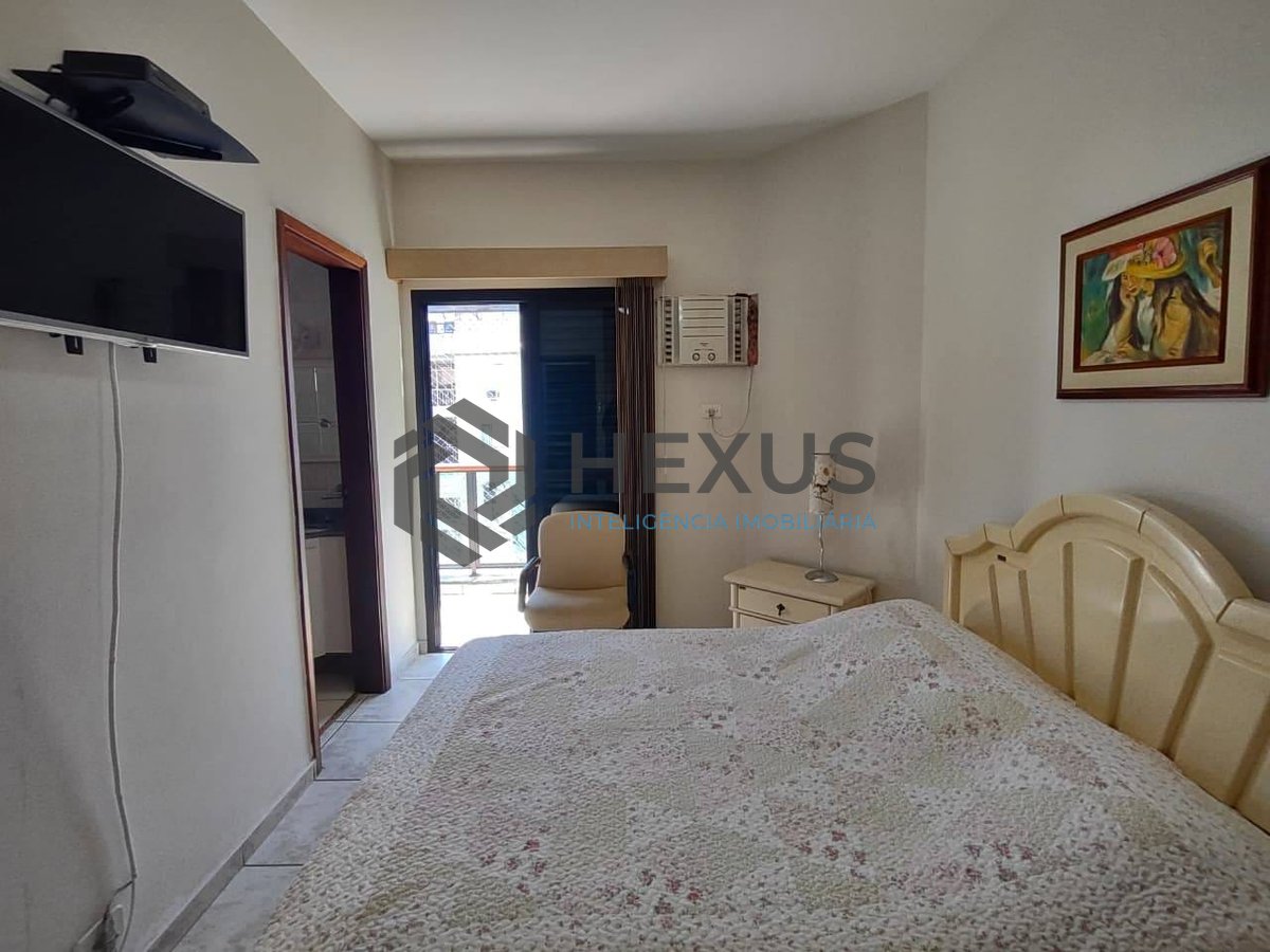 Foto 17 de Apartamento com varanda e lazer na Enseada, Guarujá