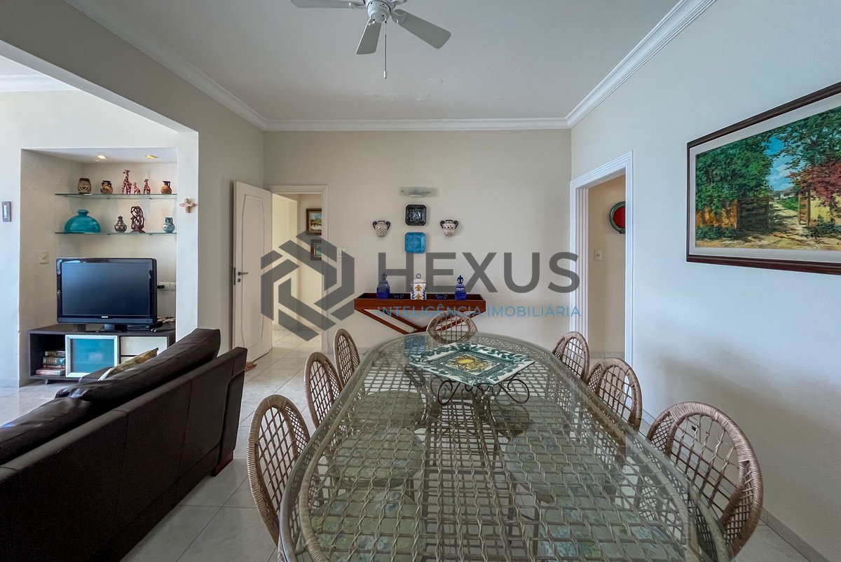 Foto 4 de Apartamento frente mar com vista mar e lazer nas Pitangueiras, Guarujá