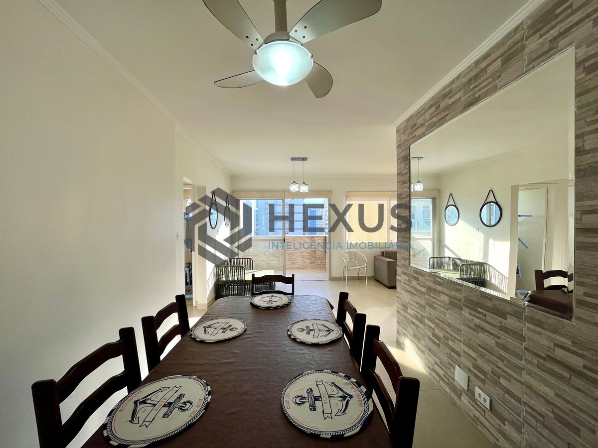 Foto 7 de Apartamento com varanda vista mar na beira mar da praia nas Pitangueiras, Guarujá