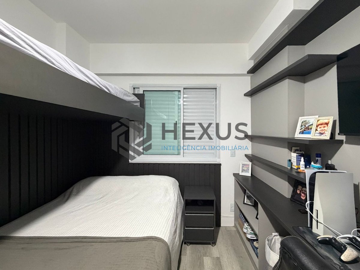 Foto 32 de Apartamento com varanda gourmet e lazer a 1 quadra da praia no Jardim Astúrias, Guarujá