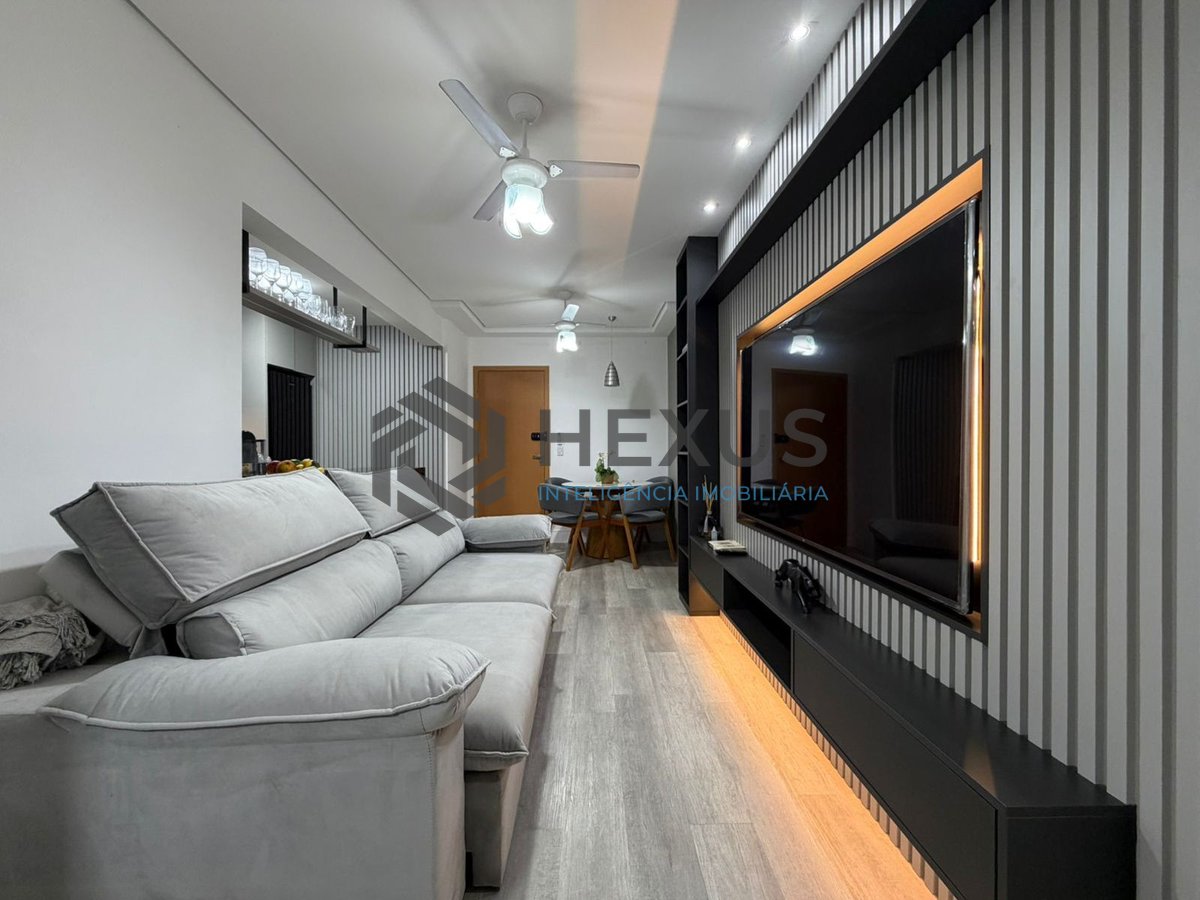 Foto 10 de Apartamento com varanda gourmet e lazer a 1 quadra da praia no Jardim Astúrias, Guarujá