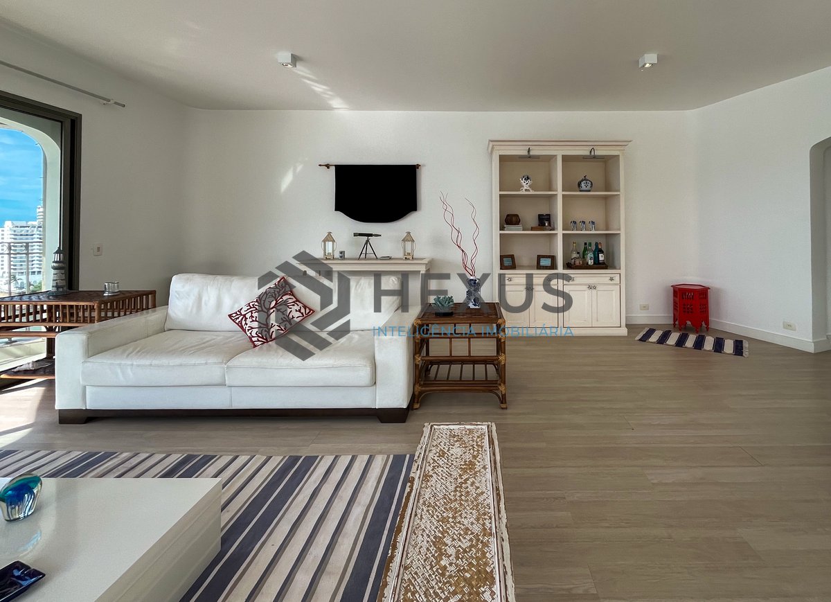 Foto 10 de Apartamento frente mar com varanda vista mar e lazer no Jardim Astúrias, Guarujá